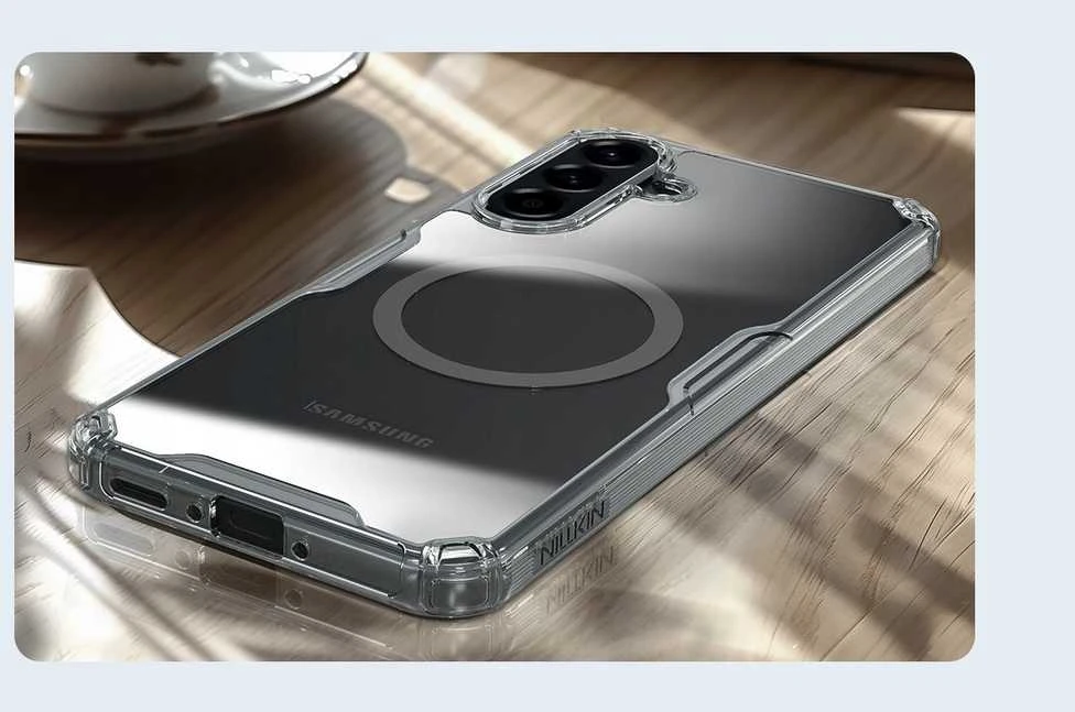 Nillkin Nature TPU PRO Magnetic Samsung Galaxy A56 5G dėklas telefonui skaidrus