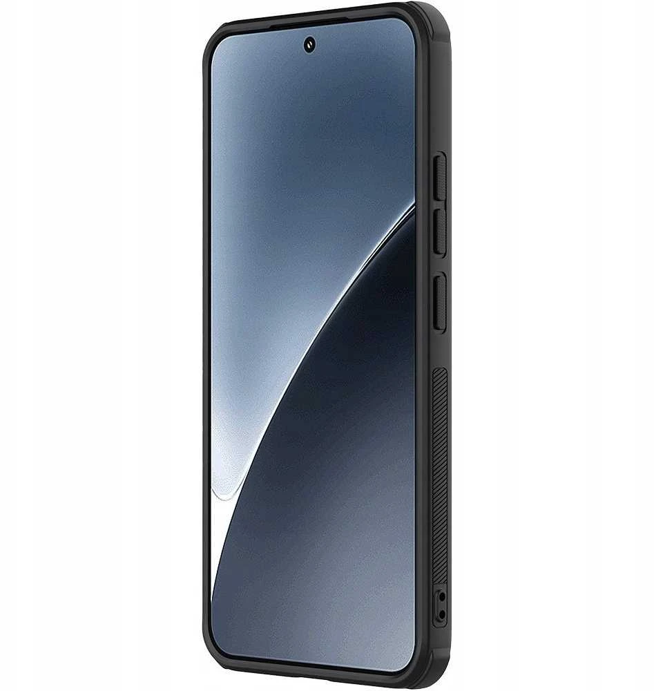 Nillkin Super Frosted PRO Magnetic Back dėklas skirtas Xiaomi 15 juodos spalvos