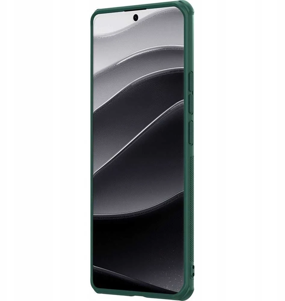Dėklas NILLKIN SUPER SHIELD PRO XIAOMI REDMI NOTE 14 PRO TAMSIAI ŽALIAS