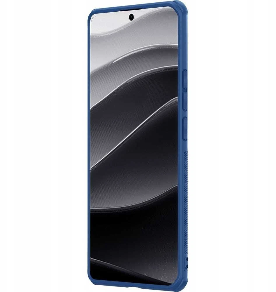 Nillkin Super Frosted PRO Back Xiaomi Redmi Note 14 Pro+ 5G dėklas telefonui mėlynos spalvos