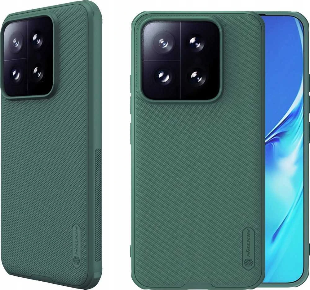 Nillkin Super Frosted PRO Xiaomi 14T dėklas telefonui žalios spalvos