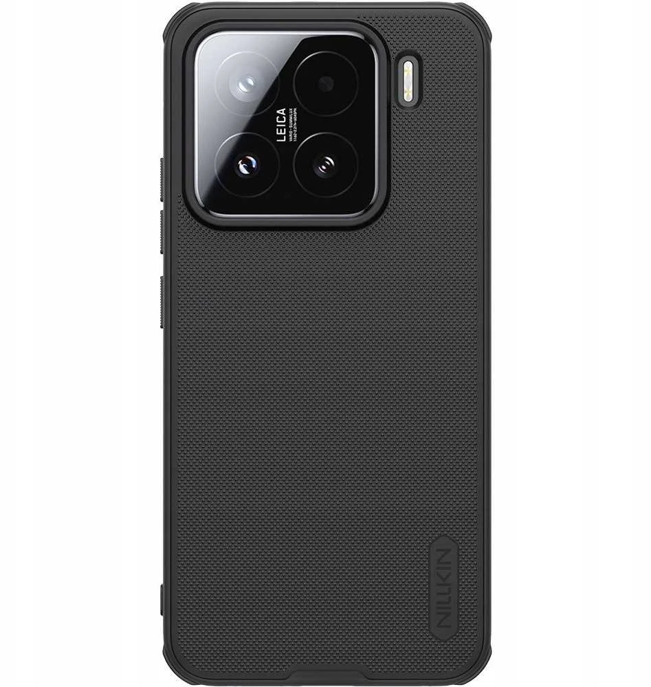 Nillkin Super Frosted PRO Magnetic Back dėklas skirtas Xiaomi 15 juodos spalvos