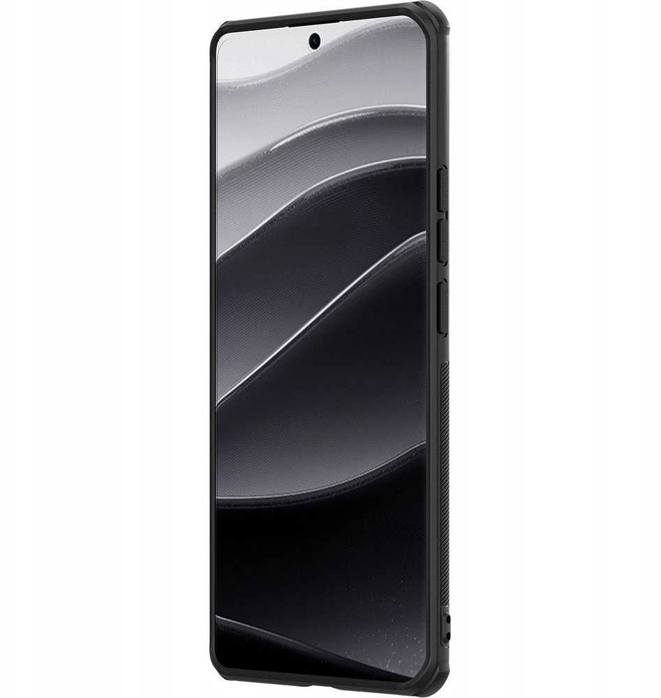 Nillkin Super Frosted PRO Back Xiaomi Redmi Note 14 Pro+ 5G dėklas telefonui juodos spalvos
