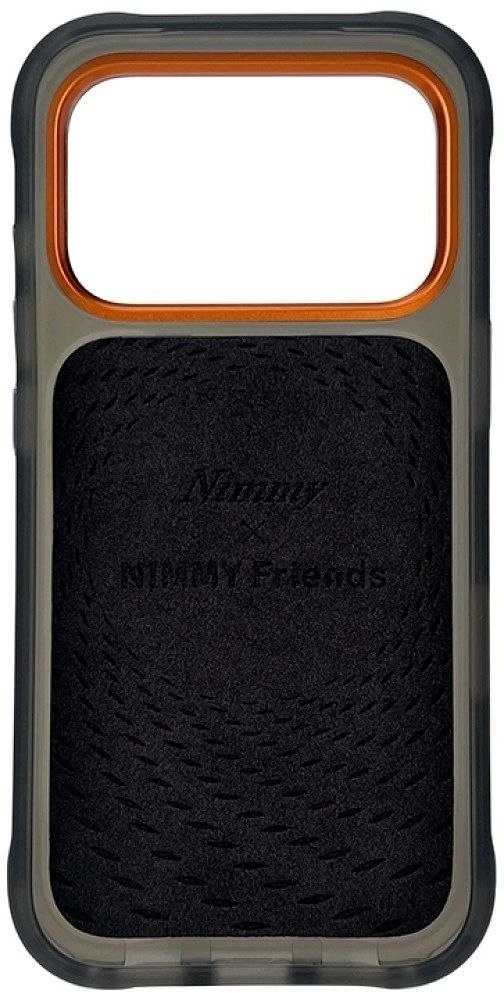 NIMMY dėklas MAGNETIC FANTASY ANIMAL HORSE, suderinamas su MagSafe, skirtas IPHONE 18 Pro Max/17 Pro Max, oranžinis