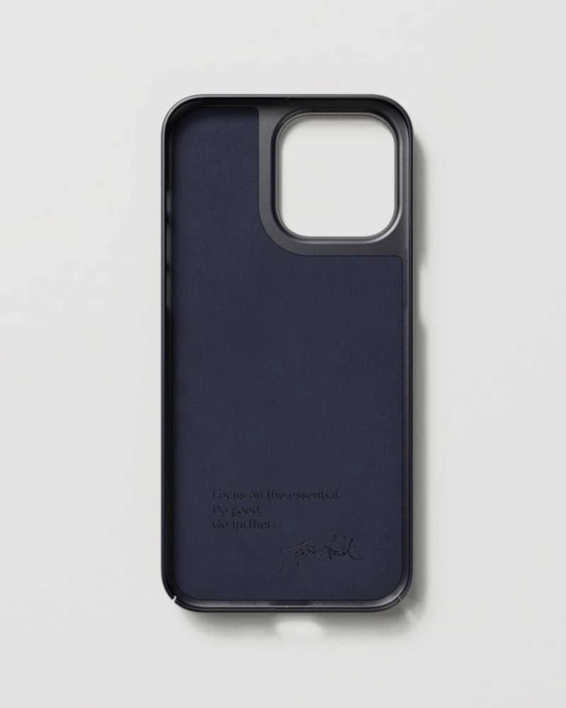 Christian Dior Nudient Thin Apple iPhone 14 Pro Max dėklas teleofnui mėlynos spalvos