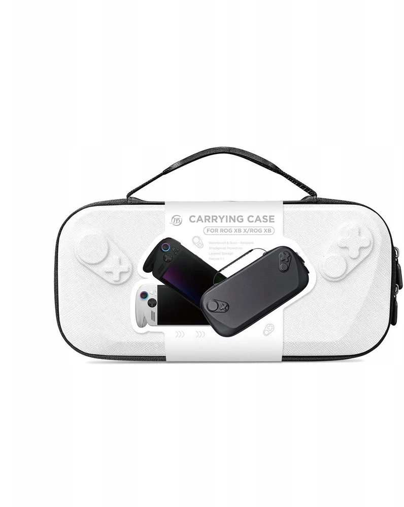JYS Planšetinio kompiuterio dėklas Apsauginis Futeralas Case Hard Case Asus Rog Ally / Rog XBOX Ally X / -x152-v2 / Balta (SB11091)