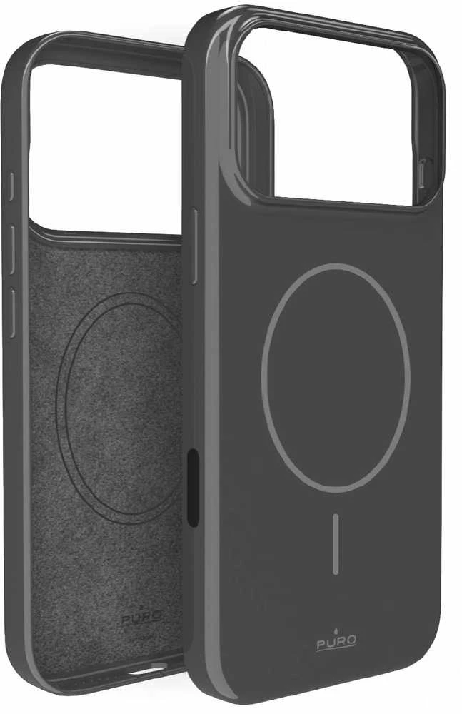 Puro Pulse Apple iPhone 17 Pro Polycarbonate Protective dėklas – pilkos spalvos