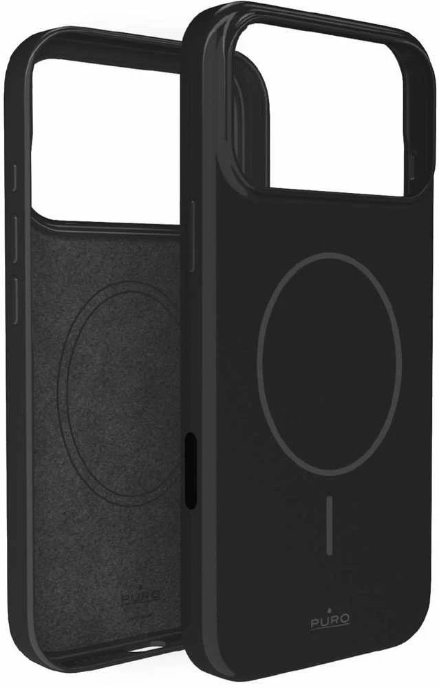 Puro Pulse Protective dėklas skirtas Apple iPhone 17 Pro Max Polycarbonate - juodos spalvos