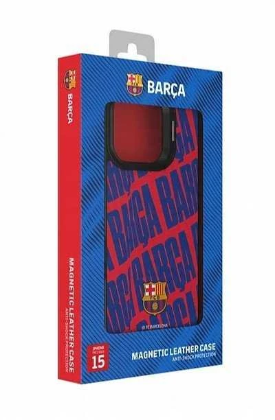 Ocpc „FC Barcelona“ dėklas, skirtas „iPhone 15 Pro Max“, magnetinis dėklas „MagSafe“ OFCBMCIP15PMBC BC