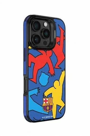 Ocpc „FC Barcelona“ dėklas, skirtas „iPhone 15 Pro Max“, magnetinis dėklas, „MagSafe“ OFCBMCIP15PMSP SP