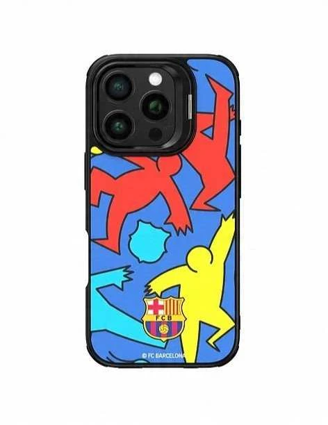 Ocpc „FC Barcelona“ dėklas, skirtas „iPhone 15 Pro Max“, magnetinis dėklas, „MagSafe“ OFCBMCIP15PMSP SP