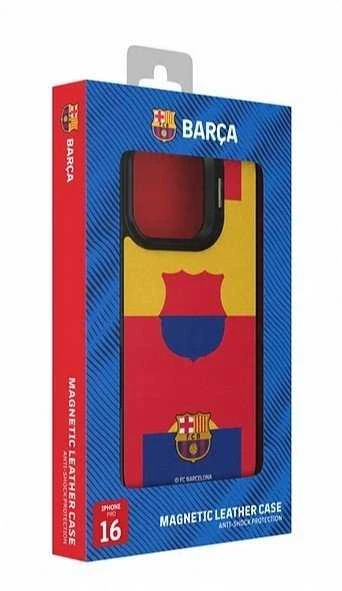 Ocpc „FC Barcelona“ dėklas, skirtas „iPhone 16 Pro“, magnetinis dėklas, „MagSafe“ OFCBMCIP16PMF MF