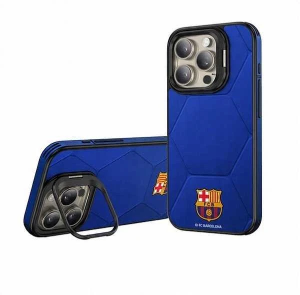 Ocpc „FC Barcelona“ dėklas, skirtas „iPhone 16 Pro Max“, magnetinis dėklas „MagSafe“ OFCBMCIP16PMBL, specialusis leidimas BL