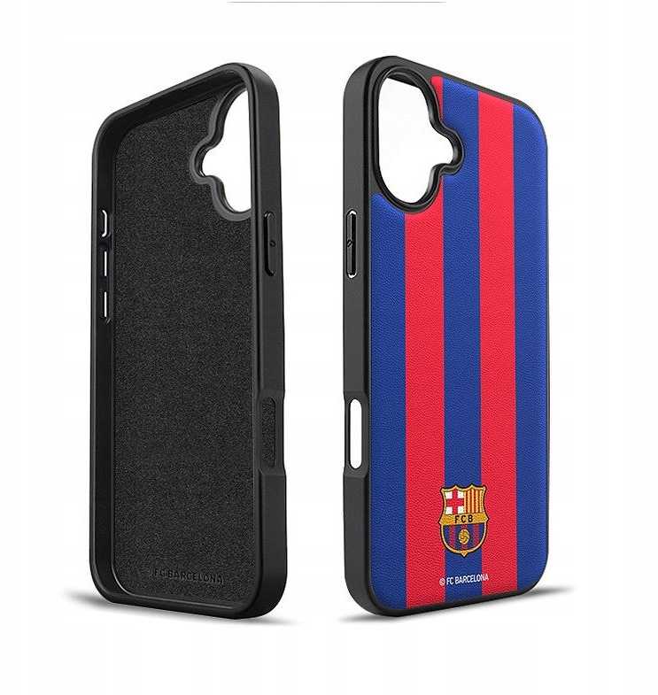 Ocpc „FC Barcelona“ dėklas, skirtas „iPhone 16“, magnetinis dėklas „MagSafe“ OFCBMCIP16BG BG