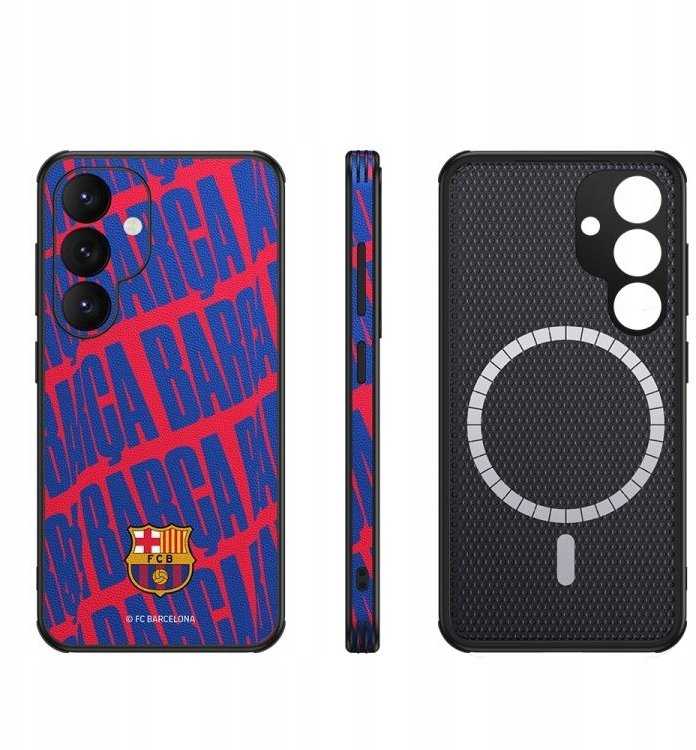Ocpc „FC Barcelona“ dėklas, skirtas „Samsung Galaxy S24“, magnetinis „MagSafe“ dėklas OCFCBMCS24BC BC