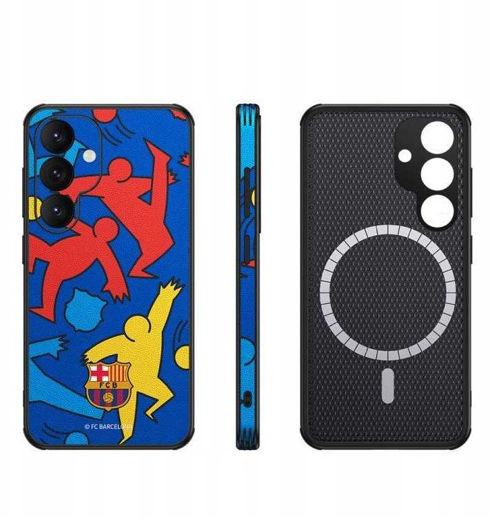 Ocpc „FC Barcelona“ dėklas, skirtas „Samsung Galaxy S24“, magnetinis dėklas, „MagSafe OCFCBMCS24SP SP“