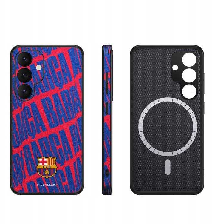 Ocpc „FC Barcelona“ dėklas, skirtas „Samsung Galaxy S25“, magnetinis dėklas „MagSafe OCFCBMCS25BC BC“