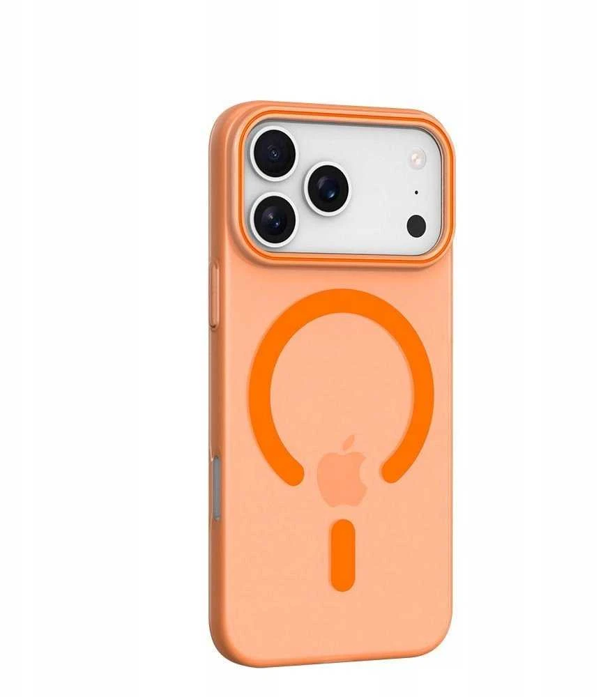 Dėklas Oem Case for Motorola G86 Go Oranžinis compatible with MagSafe oranžinis