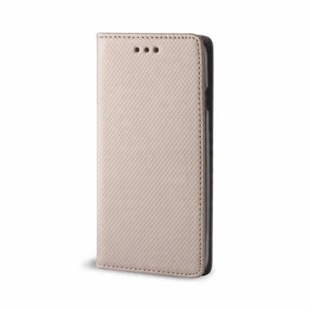 Reach Dėklas Smart Magnet Xiaomi Redmi 12/Redmi Note 12R/Poco M6 Pro 5G auksinis