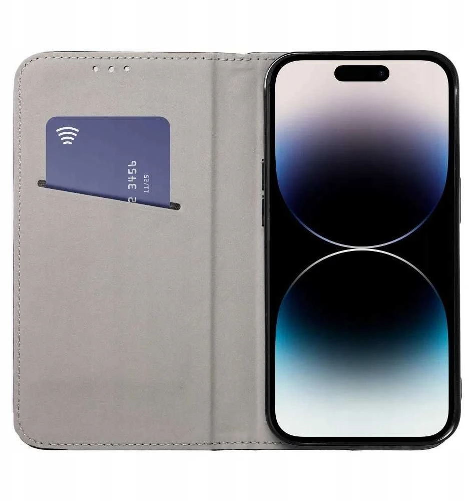OEM atverčiamas dėklas Honor 400 LITE Smart Magneto tamsiai mėlynas