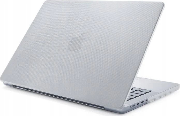 Pipetto Hardshell Dots dėklas, frosted clear – Apple MacBook Pro 14″ (2023/2022)