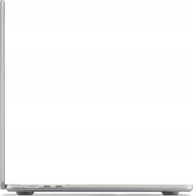 Pipetto Hardshell Dots dėklas, frosted clear – MacBook Air 15″ (M3,2024/M2,2023)