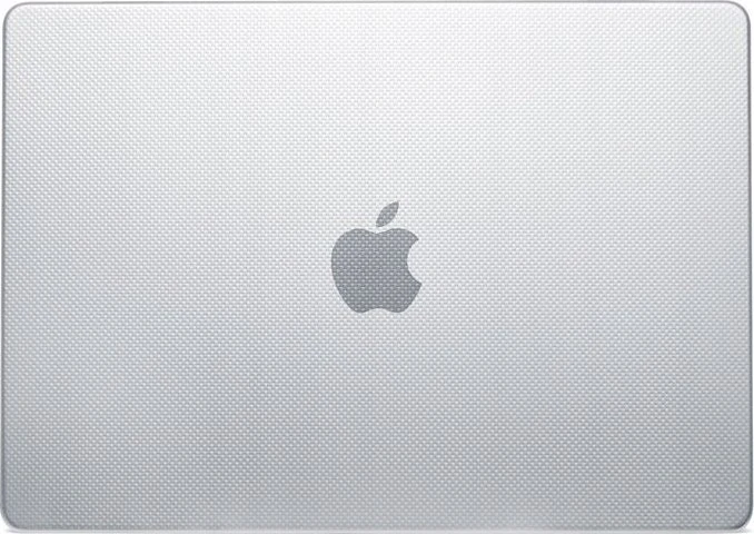Pipetto Hardshell Dots dėklas, frosted clear – MacBook Air 15″ (M3,2024/M2,2023)