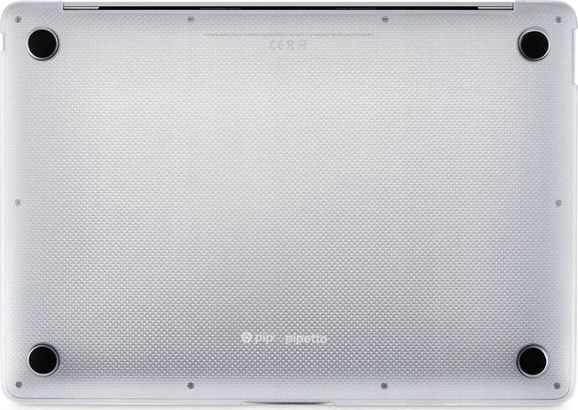 Pipetto Hardshell Dots dėklas, frosted clear – MacBook Air 13.3″ (M1,2020)