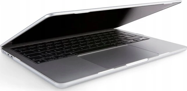Pipetto Hardshell Dots dėklas, frosted clear – MacBook Air 13.6″ (M3,2024/M2,2022)