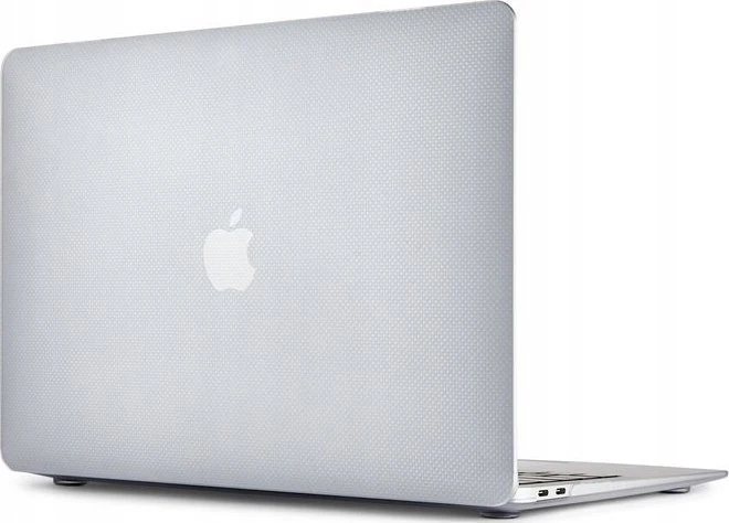 Pipetto Hardshell Dots dėklas, frosted clear – MacBook Air 13.3″ (M1,2020)