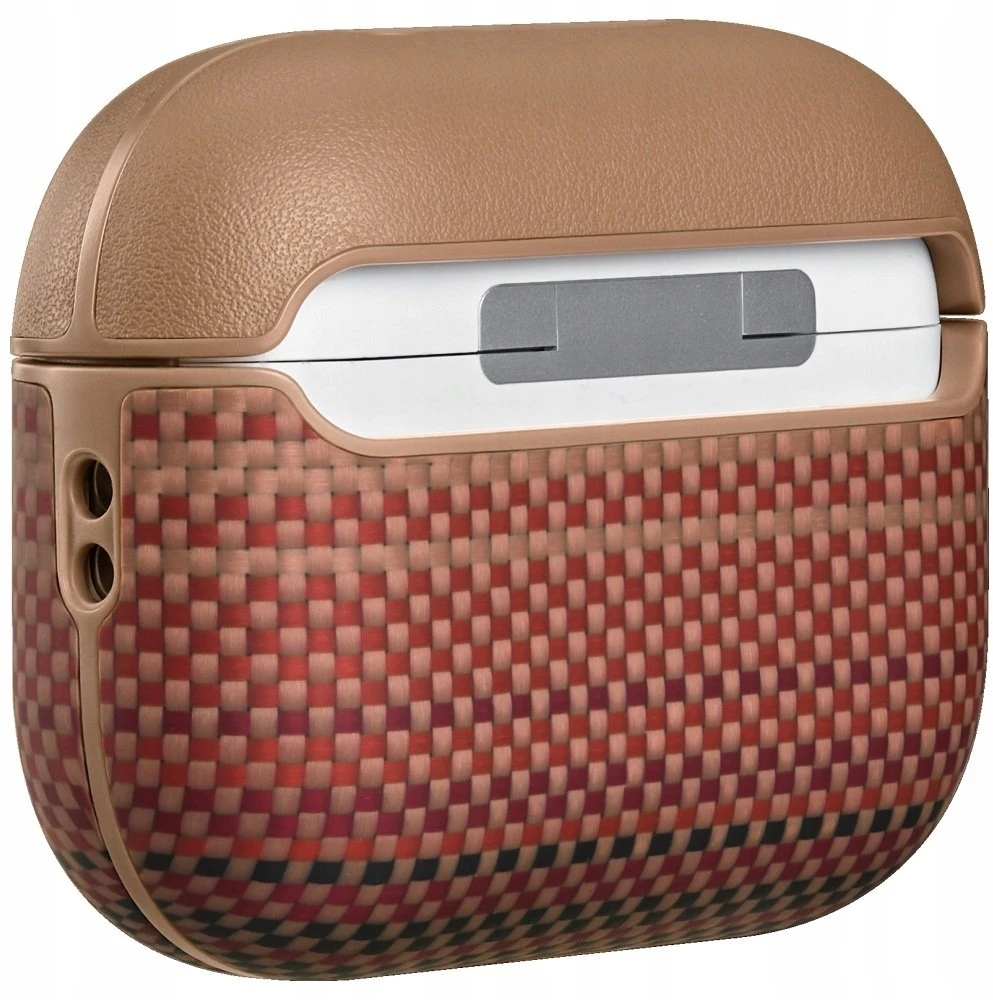 Dėklas PITAKA Aramid Fiber for AirPods Pro 3 sunrise