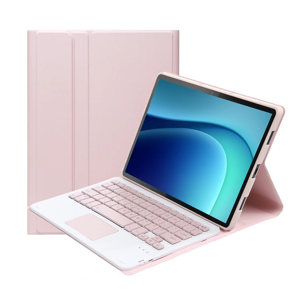 Strado-Tech skirtas Lenovo Idea Tab Pro 12.7, rausvas – apsauginis su stovu