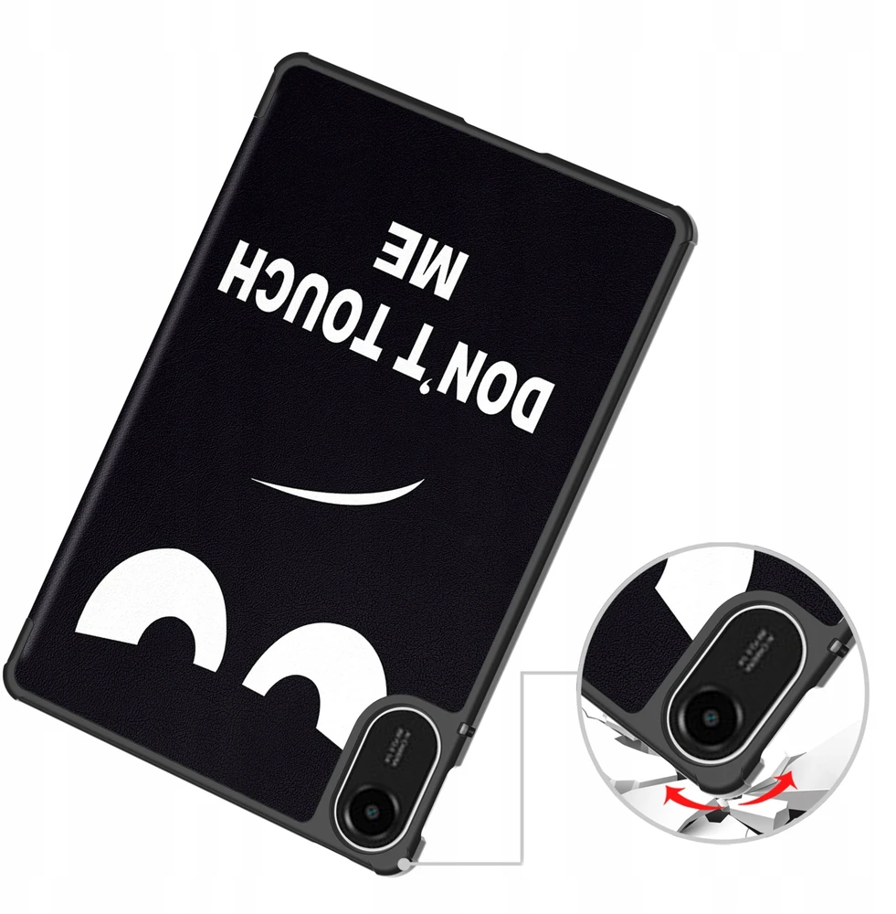 Planšetinio kompiuterio dėklas Strado-Tech skirtas Xiaomi Redmi Pad 2 11 2025 su dangteliu / Redmi Pad 2 11 2025 – apsauginis su stovu