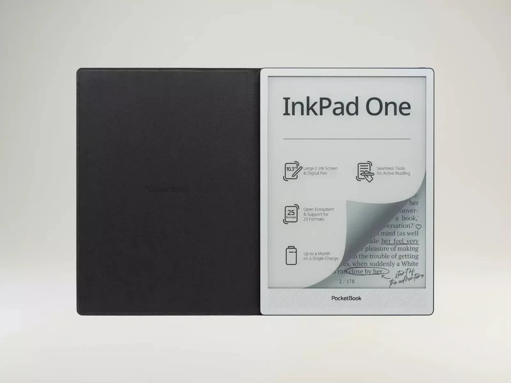 Pocketbook Kišeninė knygelė „Inkpad One Cover“ magnetinė juoda