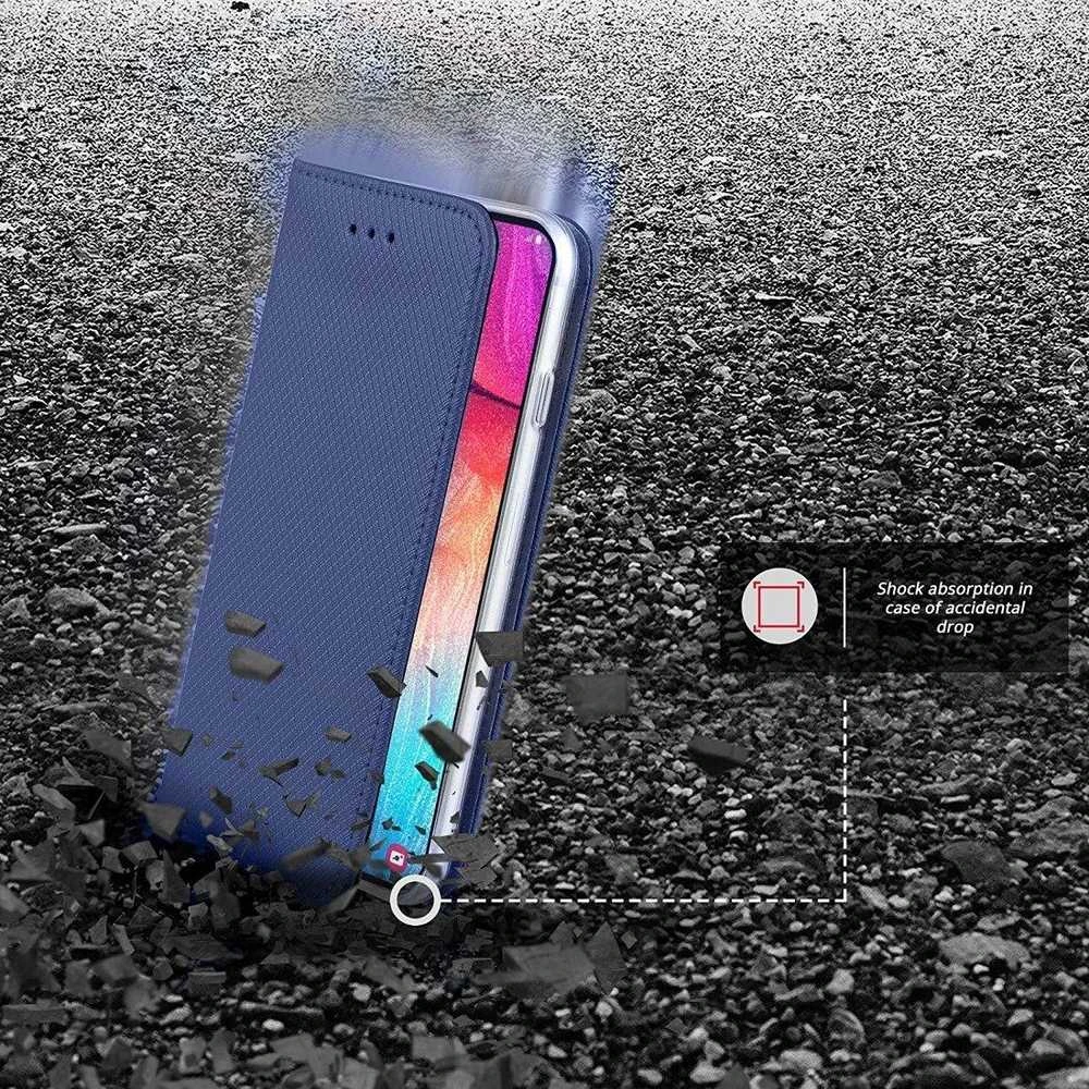 OEM atverčiamas dėklas Huawei P Smart Z / Y9 Prime 2019 Smart Case Book tamsiai mėlynas