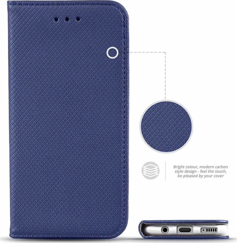 OEM atverčiamas dėklas Huawei P Smart Z / Y9 Prime 2019 Smart Case Book tamsiai mėlynas