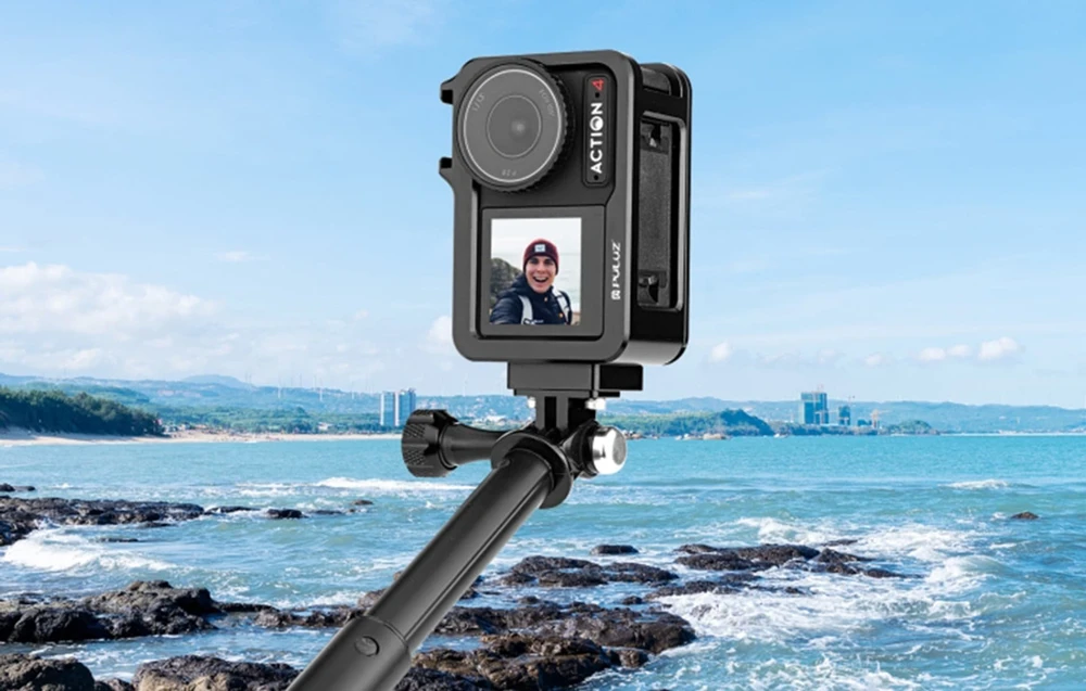 Metalinis narvas su šaltu batu PULUZ, skirtas DJI Osmo Action 4/3