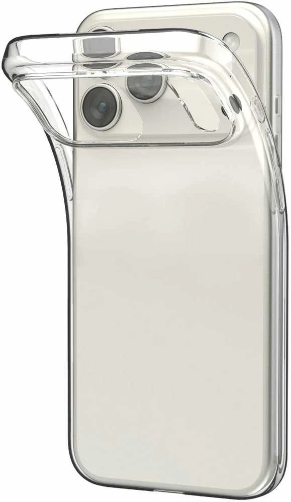 Puro 0.3 Nude Ultra-Slim TPU dėklas skirtas Apple iPhone 17 Pro Max – skaidrus