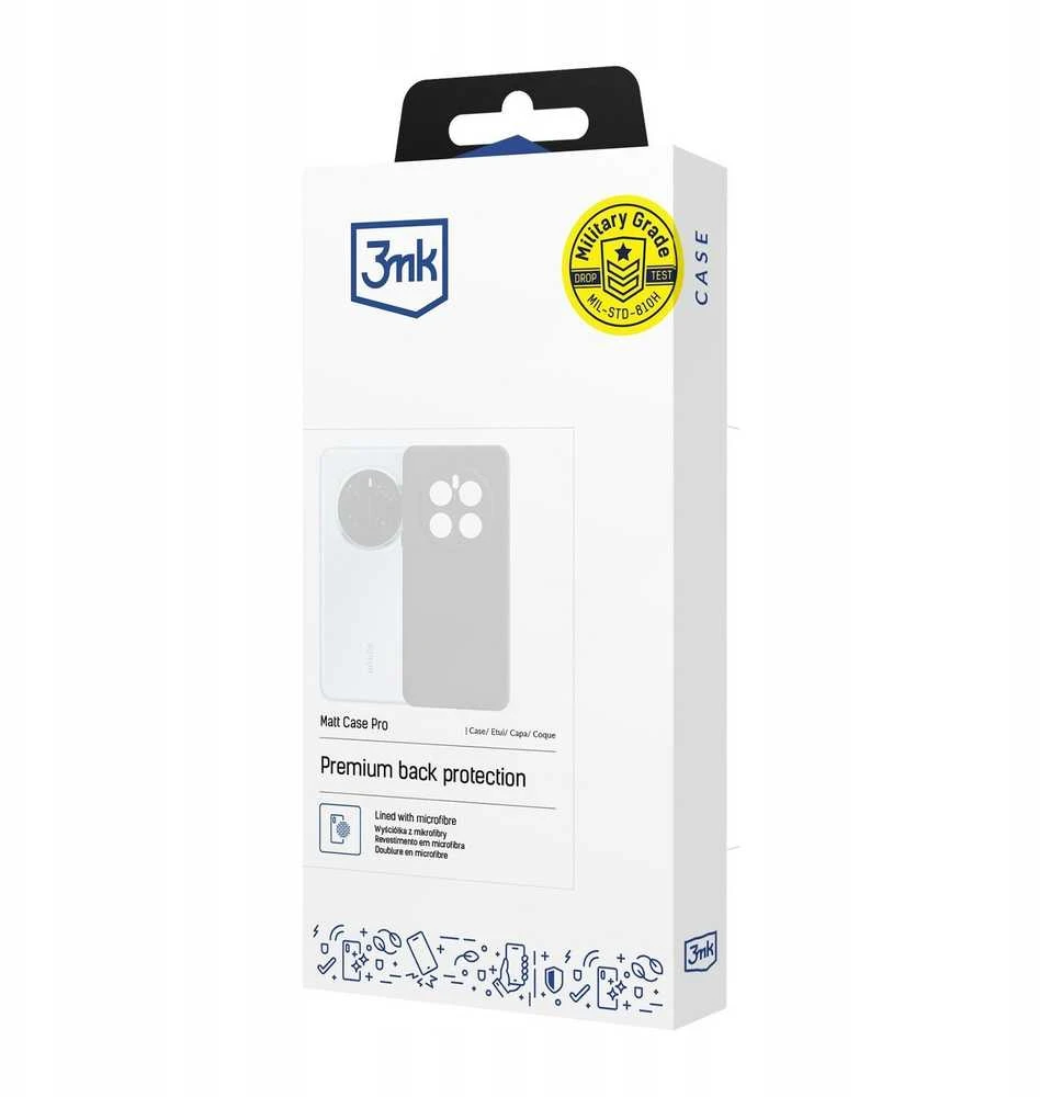 3Mk Protection Redmi Note 14 Pro+ - 3mk matinis dėklas Pro