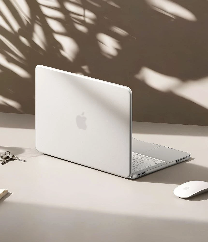 Dėklas RINGKE SLIM MACBOOK NEO 13 2026 matinis permatomas
