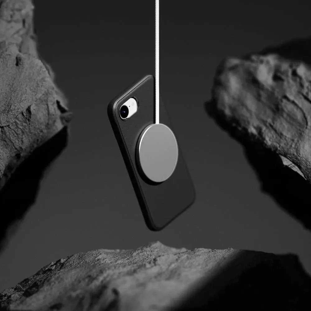 „Ringke Onyx“ magnetinis „Magsafe“ dėklas, skirtas „iPhone 16e / 17e“ - Juodas