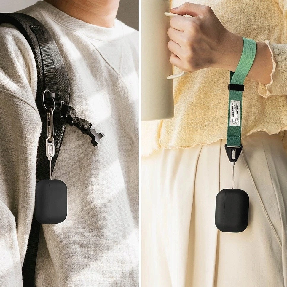 Dėklas Ringke AirPods Pro 3 Case Silicone Juodas