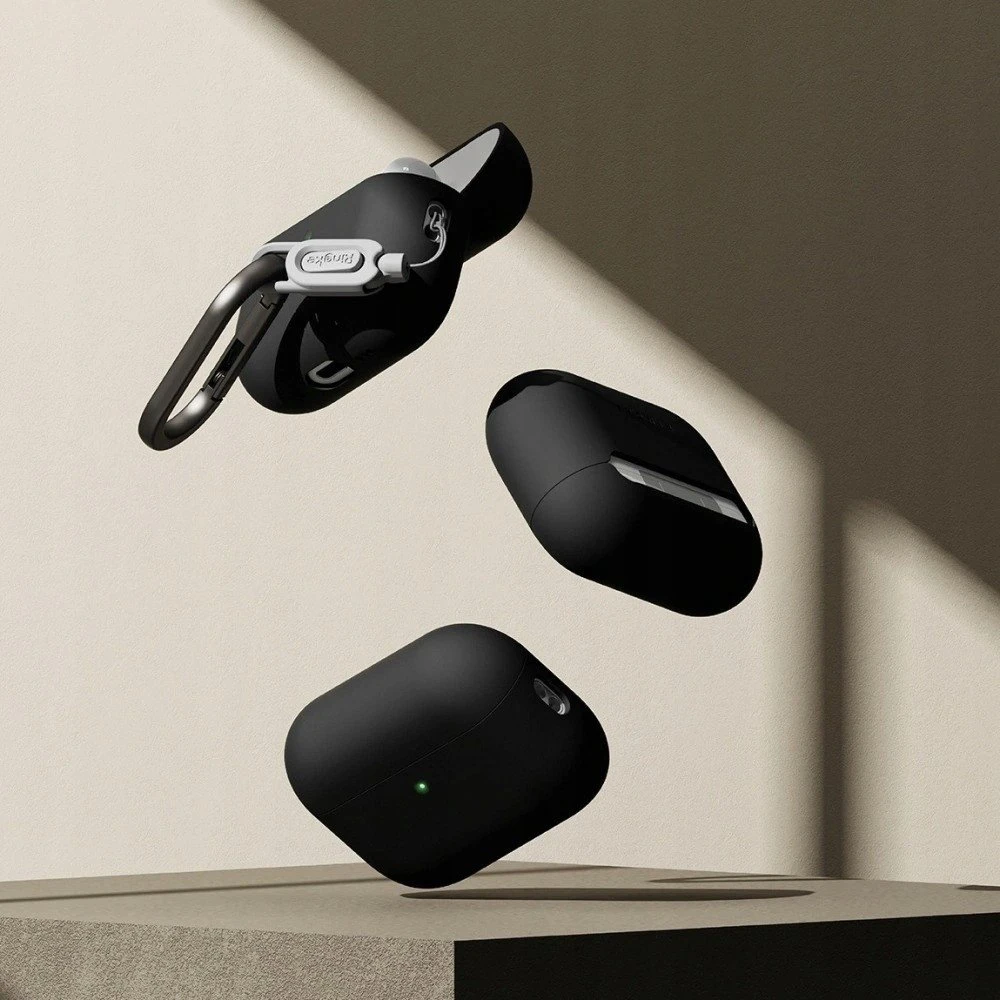 Dėklas Ringke AirPods Pro 3 Case Silicone Juodas