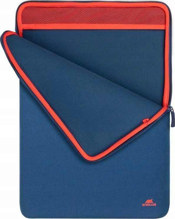 Dėklas RivaCase Anti-shock Case for MacBook Air 15'' Vertical Zip Mėlyna
