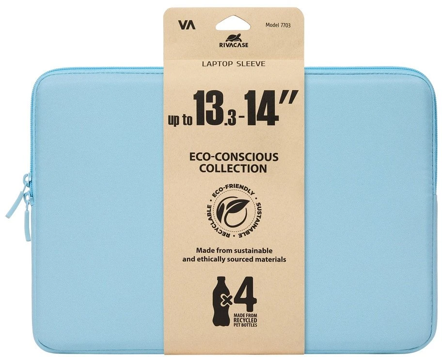 Dėklas RivaCase Riva torba na laptopa Szuzuka 13,3'' pastel mėlynas 7703