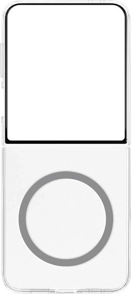 FFF766YCATW skaidrus magnetinis dėklas „Samsung Galaxy Flip7“, permatomas