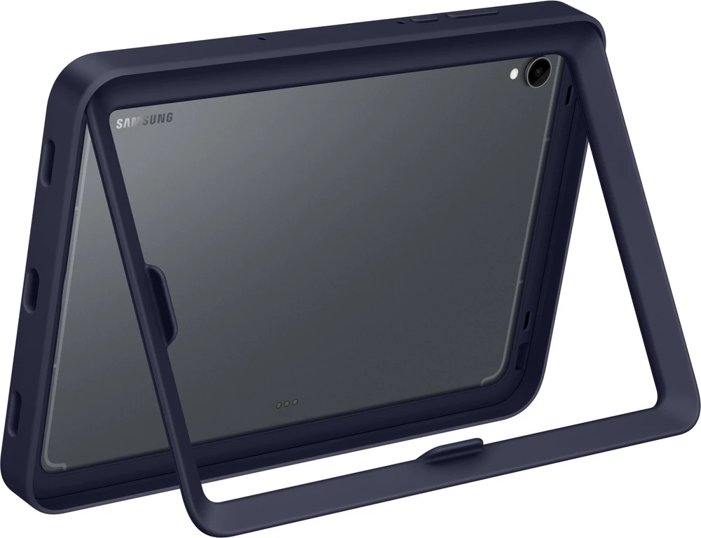 JX730CN rėmelio dėklas „Samsung Galaxy Tab S11“, tamsiai mėlynas