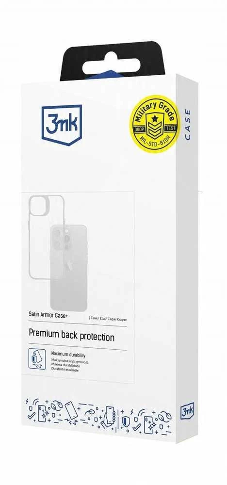 Samsung Galaxy A54 5G - 3mk Satin Armor dėklas+ žalias