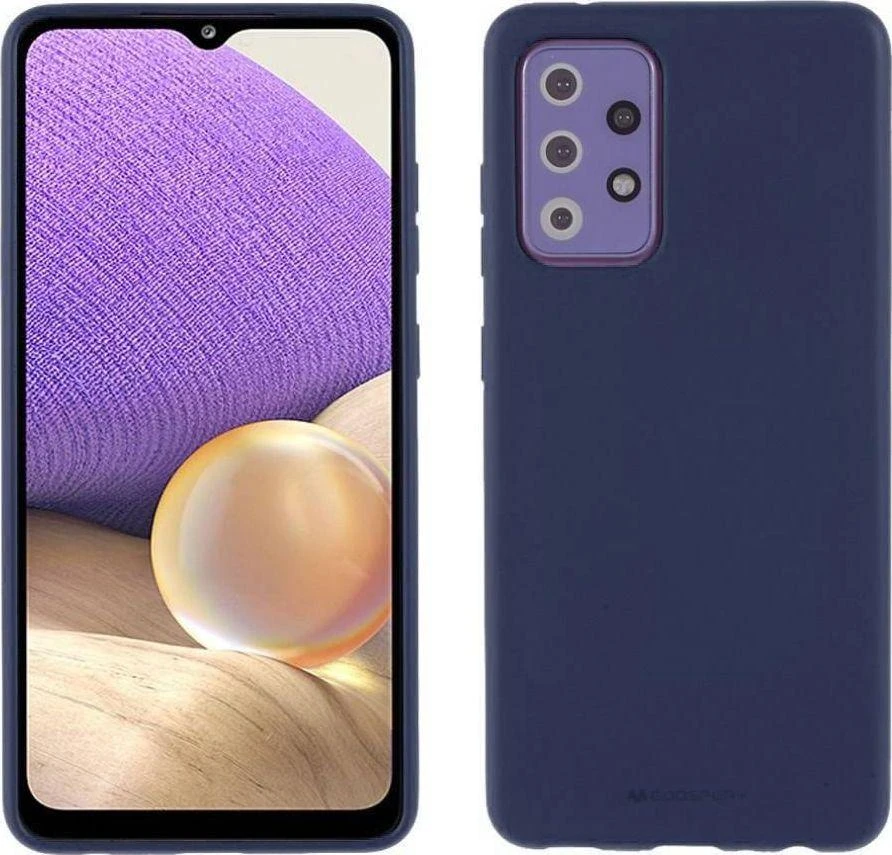 Dėklas Mercury Soft Jelly Case Samsung A725 A72 tamsiai mėlynas
