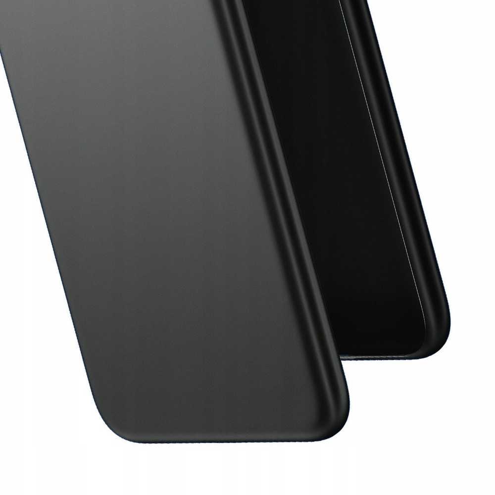 Dėklas Samsung Galaxy M55 - 3mk ComfortDuo matinės juodos spalvos